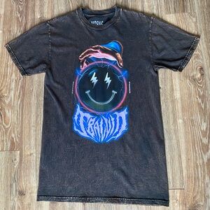 Vibras Crystal Ball Black Washed T-Shirt